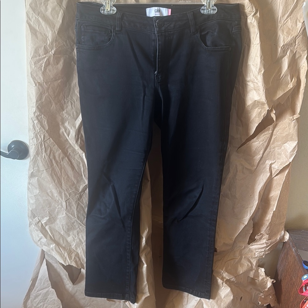 Women's Crop Length CAbi Black Jeans